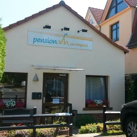 Pension Am Burgwall Wißmar Exterior foto