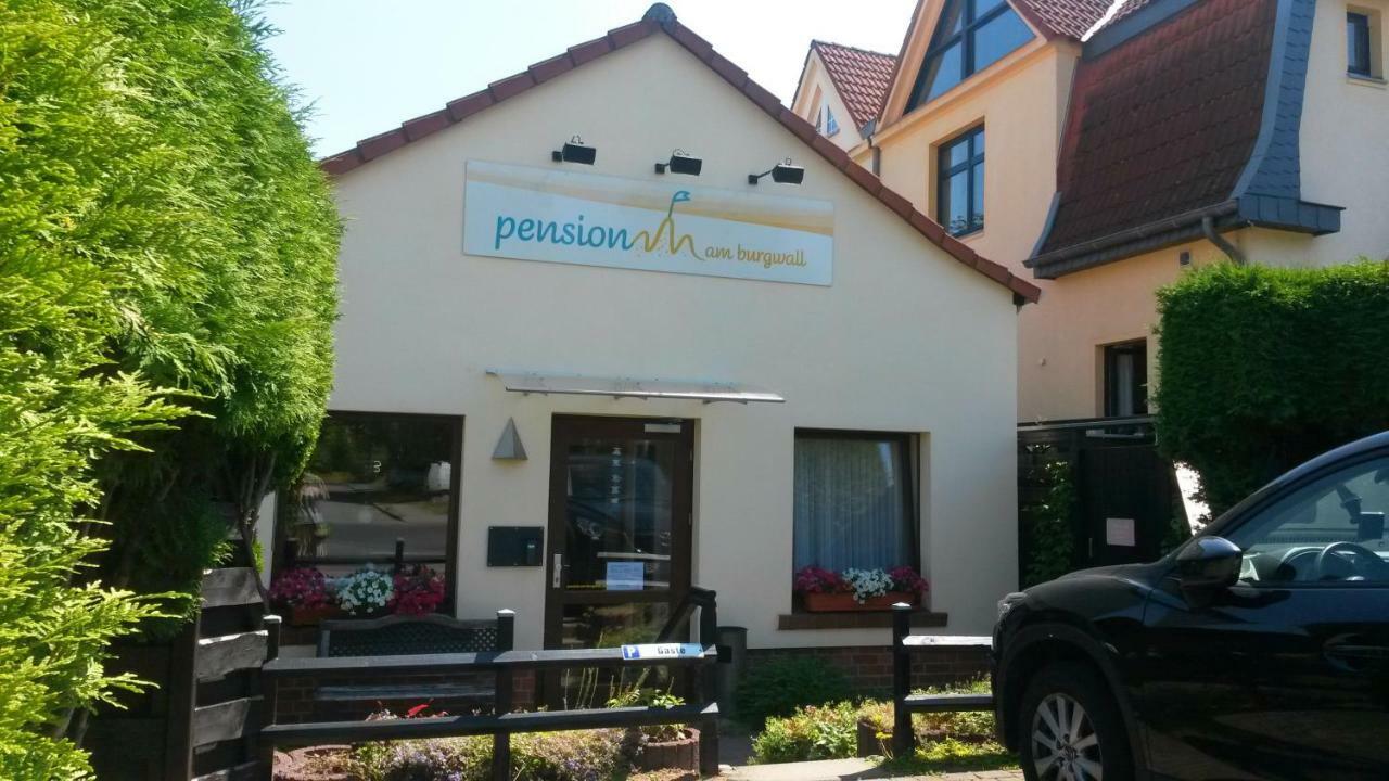 Pension Am Burgwall Wißmar Exterior foto