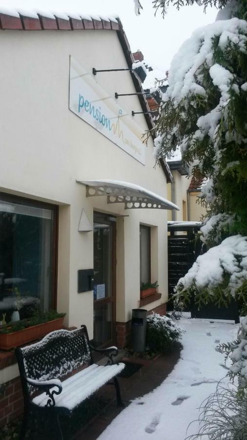 Pension Am Burgwall Wißmar Exterior foto