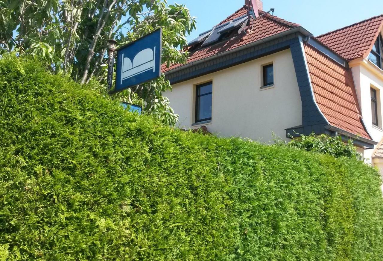 Pension Am Burgwall Wißmar Exterior foto