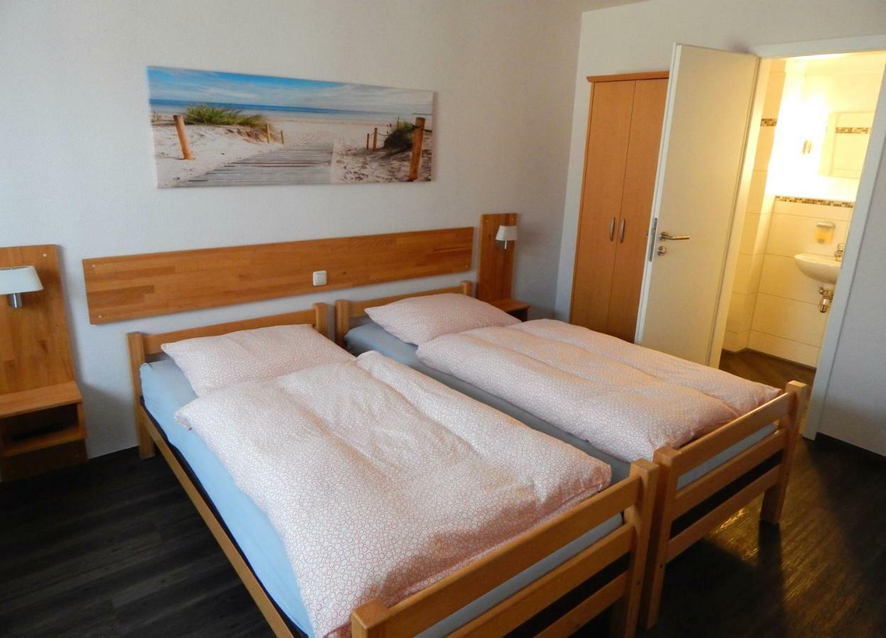 Pension Am Burgwall Wißmar Exterior foto